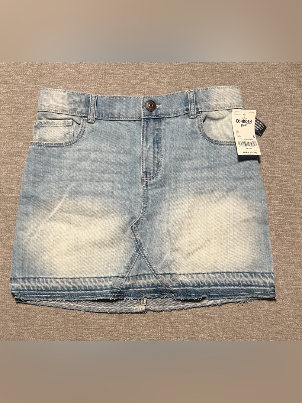 OshKosh B'gosh Light Wash Denim Slim Skirt